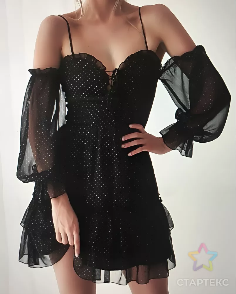 Шифон с напылением арт. ШО-141-2-27068.016 - рис. 2