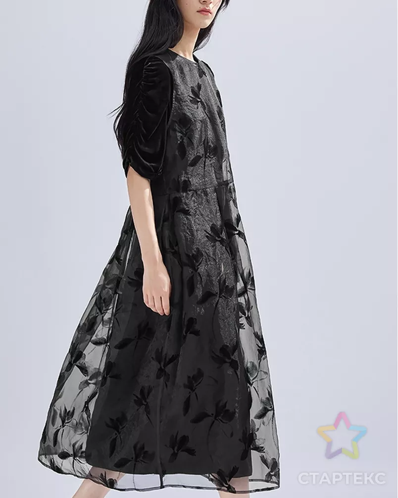 Плательная Лиоцелл "Ранчелла" с флоком арт. ПЛ-772-2-24614.002 - рис. 2