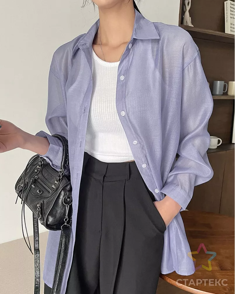 Плательная органза "Прида" арт. ОРО-3-11-24616.011 - рис. 3