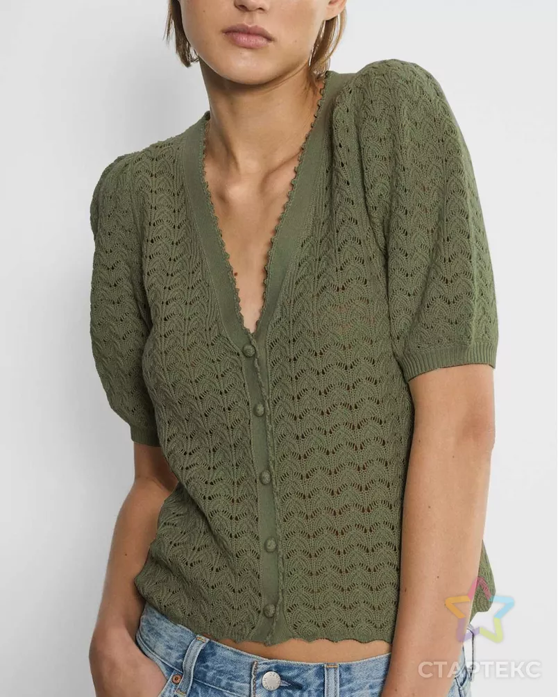 Трикотаж ажурный "Кальте" арт. КПКП-105-2-25302.002 - рис. 3