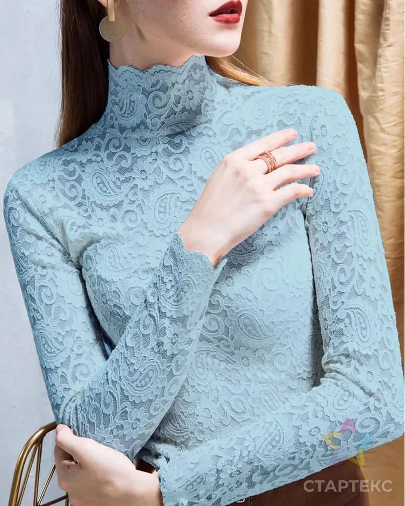Кружево стрейч "Ангора" арт. КПГС-99-4-25312.004 - рис. 2