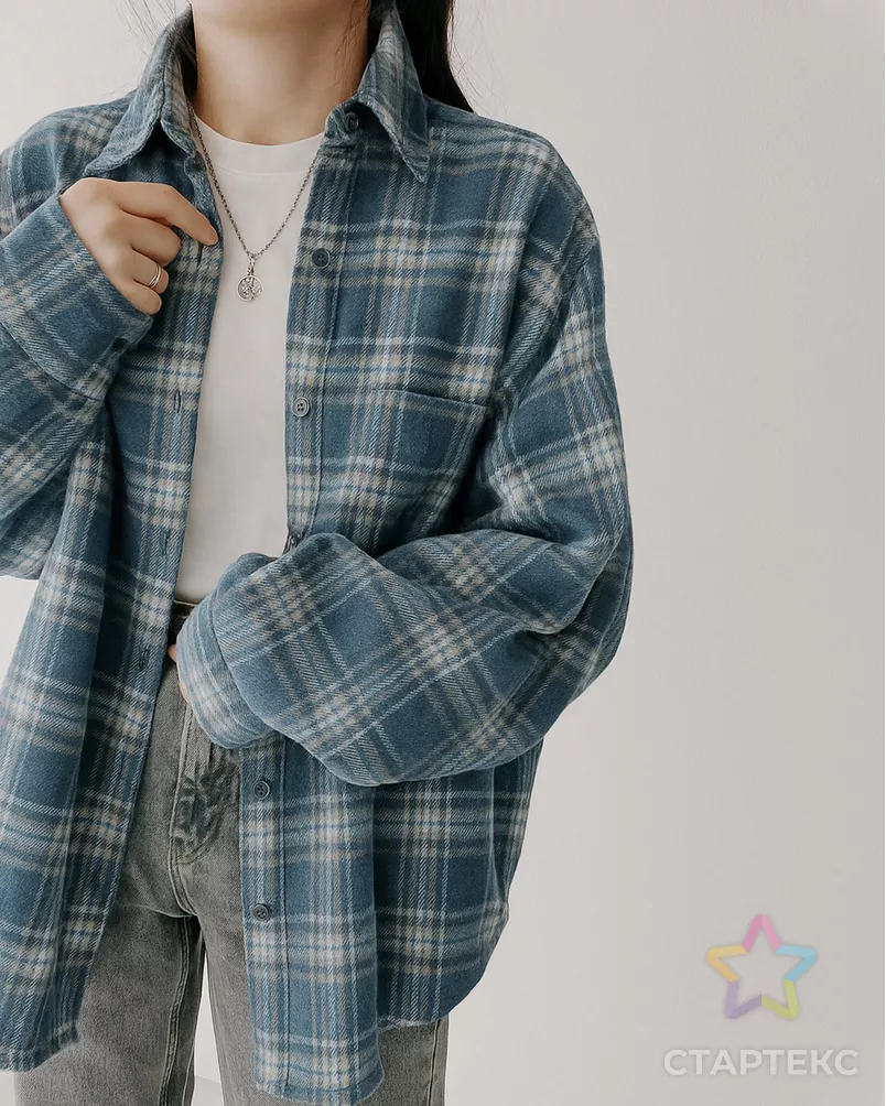 Рубашечная фланель клетка "Фуле" арт. РФЛ-25-1-26766.004 - рис. 3