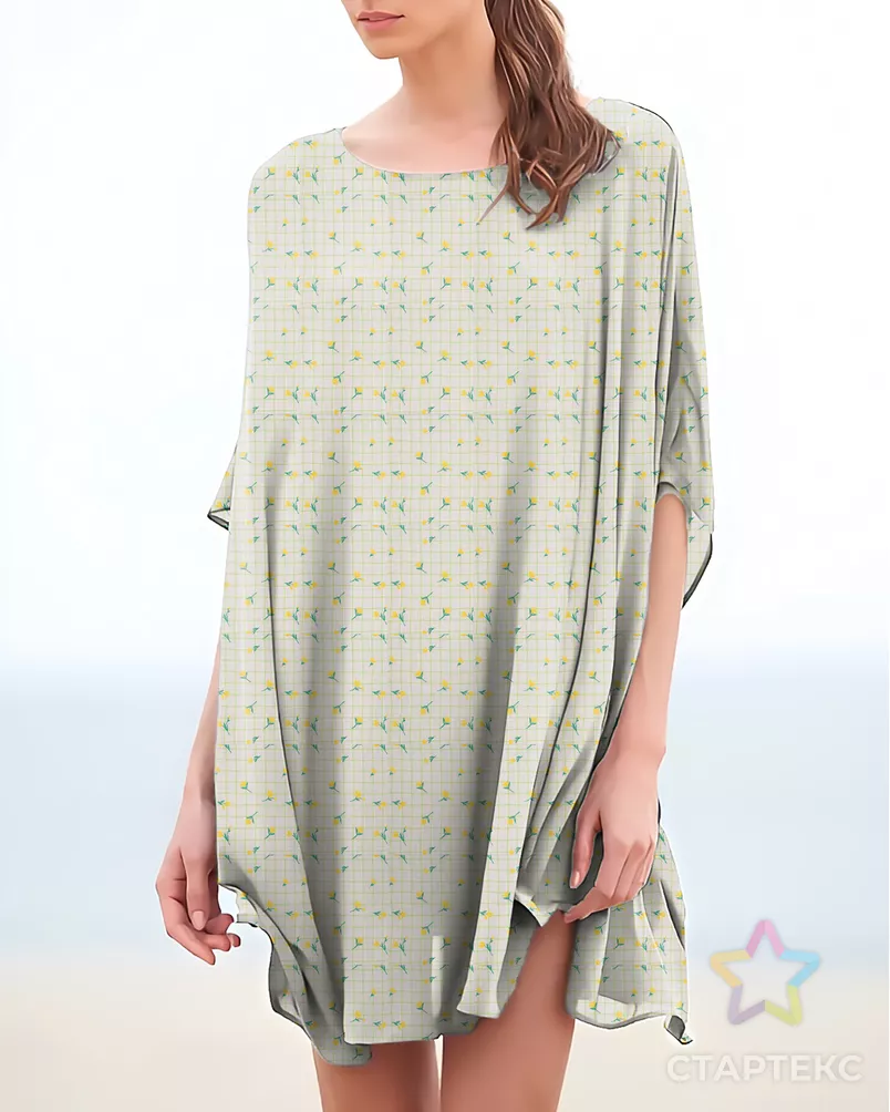 Шифон-жаккард принт арт. ШЖК-3-2-26577.005 - рис. 2