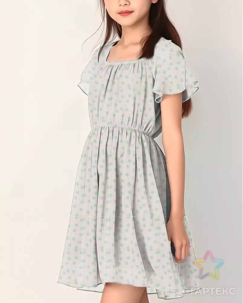 Шифон-жаккард принт арт. ШЖК-4-1-26577.007 - рис. 2