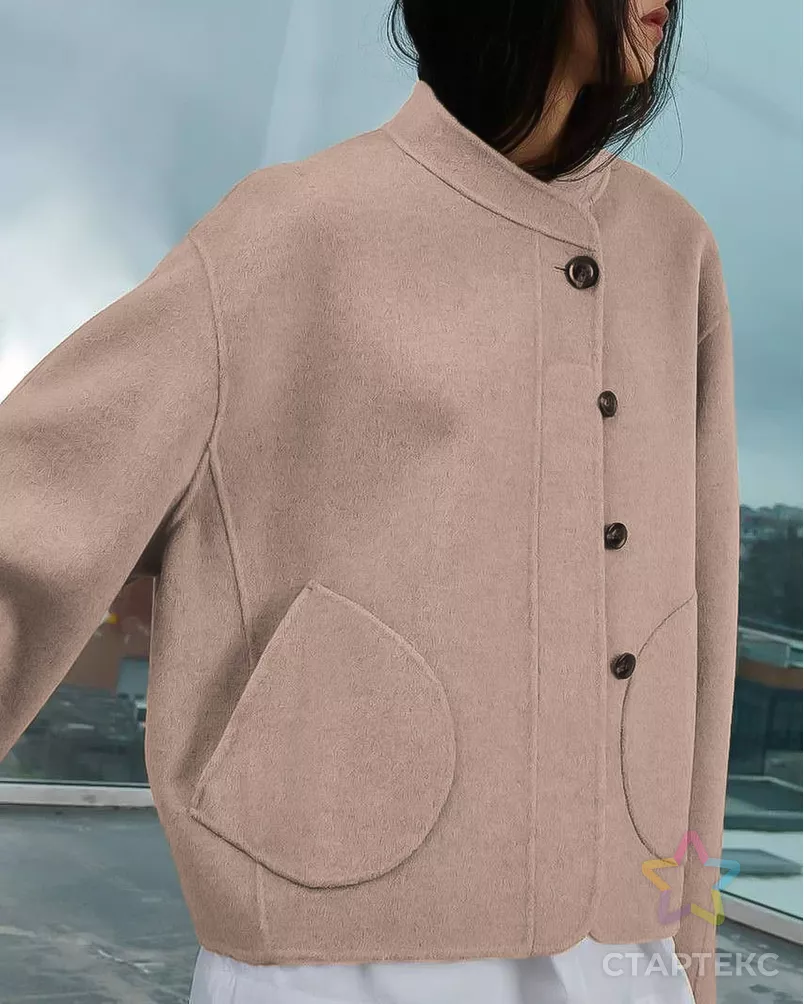 Пальтовая меланж на трикотаже арт. ПТ-388-2-25697.002 - рис. 2