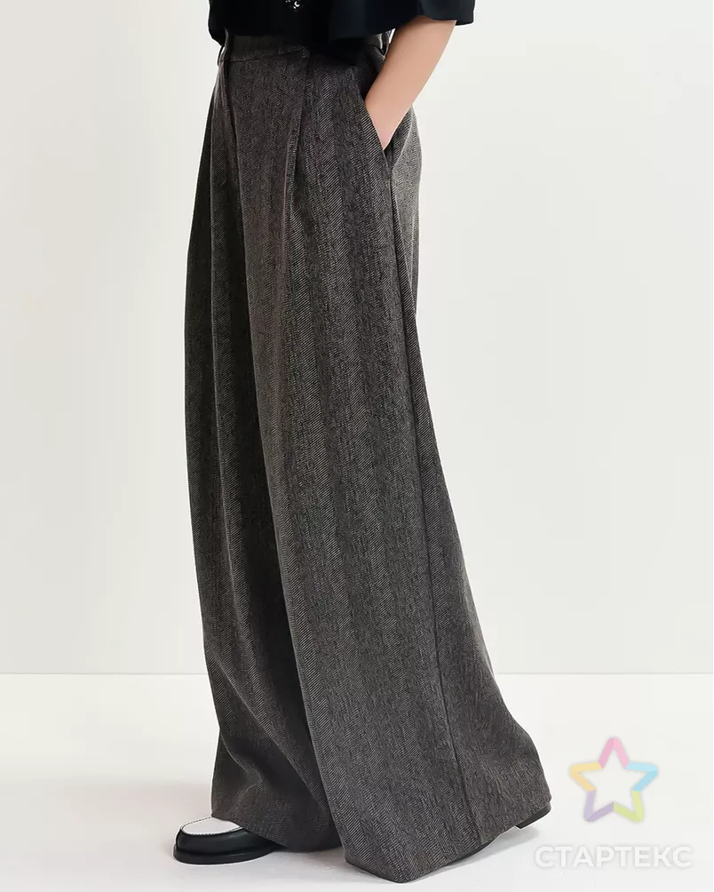 Костюмная стрейч меланж арт. ШТДК-1-2-27291.002 - рис. 2