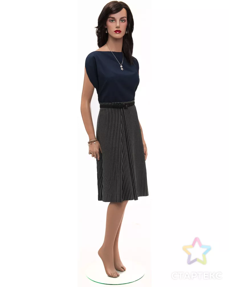 Креп полоска "Гуччи" арт. КРП-97-4-20406.004 - рис. 6