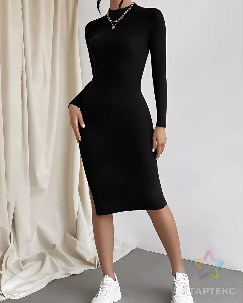 Рибана с лайкрой Peach-эффект 300 гр/м.кв. арт. ТРБ-47-2-26714.002 - рис. 2