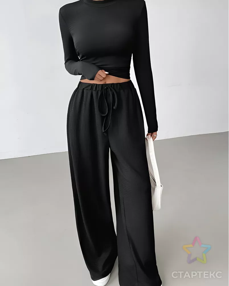 Рибана с лайкрой, 240 гр/м.кв. арт. ТРБ-49-3-26883.006 - рис. 2