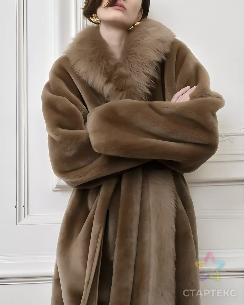 Дублёнка на меху "Норка" арт. ЗАМ-75-2-23402.002 - рис. 2