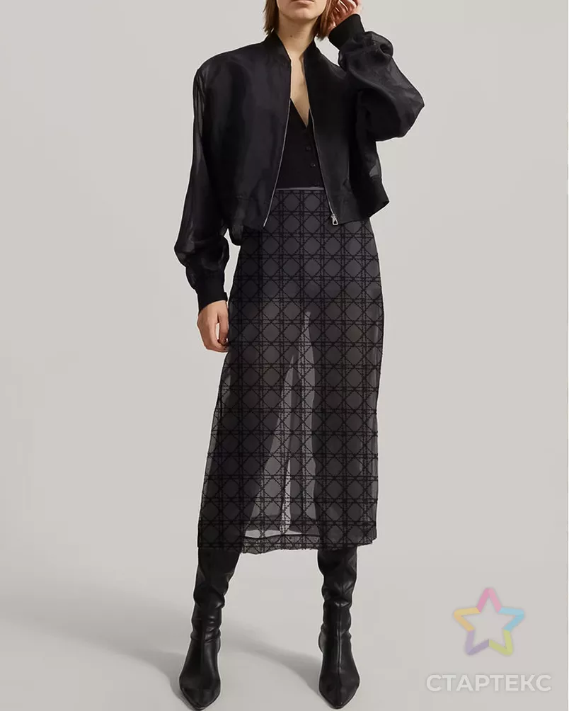 Сетка с вышивкой "Кадин" арт. СВС-107-1-24618.001 - рис. 3