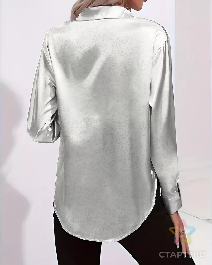 Атлас жаккард "Моар" арт. ЖКА-15-2-7036.133 - рис. 2