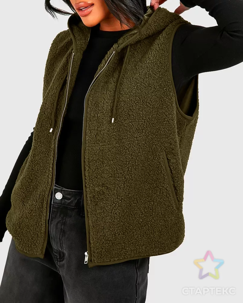 Мех "Тедди" на флисе 480гр/м.кв. арт. ПТ-269-4-23944.004 - рис. 2