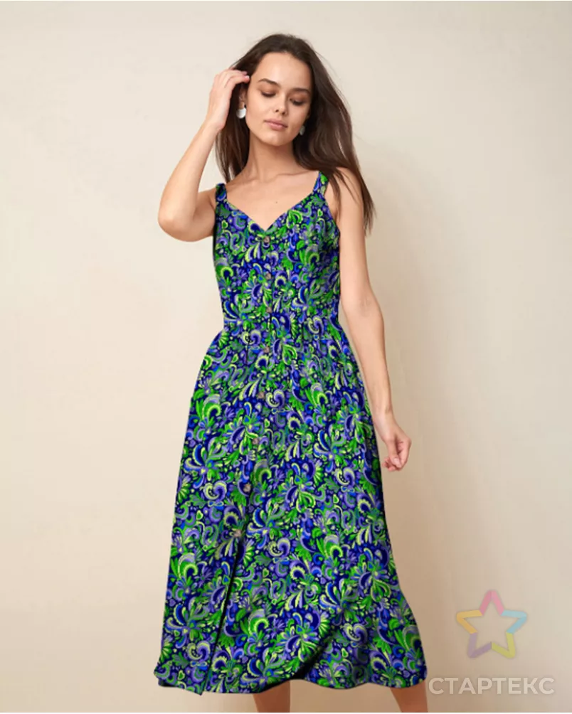 Жар-птица (Бязь халатная 150 см) арт. ХВ-1638-1-0262.077 - рис. 7