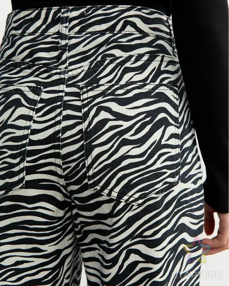 Джинс стрейч "Мали" принт арт. ДЖП-254-1-24589.003 - рис. 2