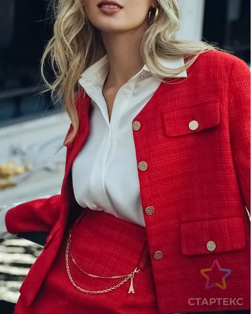 Букле "Шанти" с пайеткой арт. БК-518-2-24596.002 - рис. 3