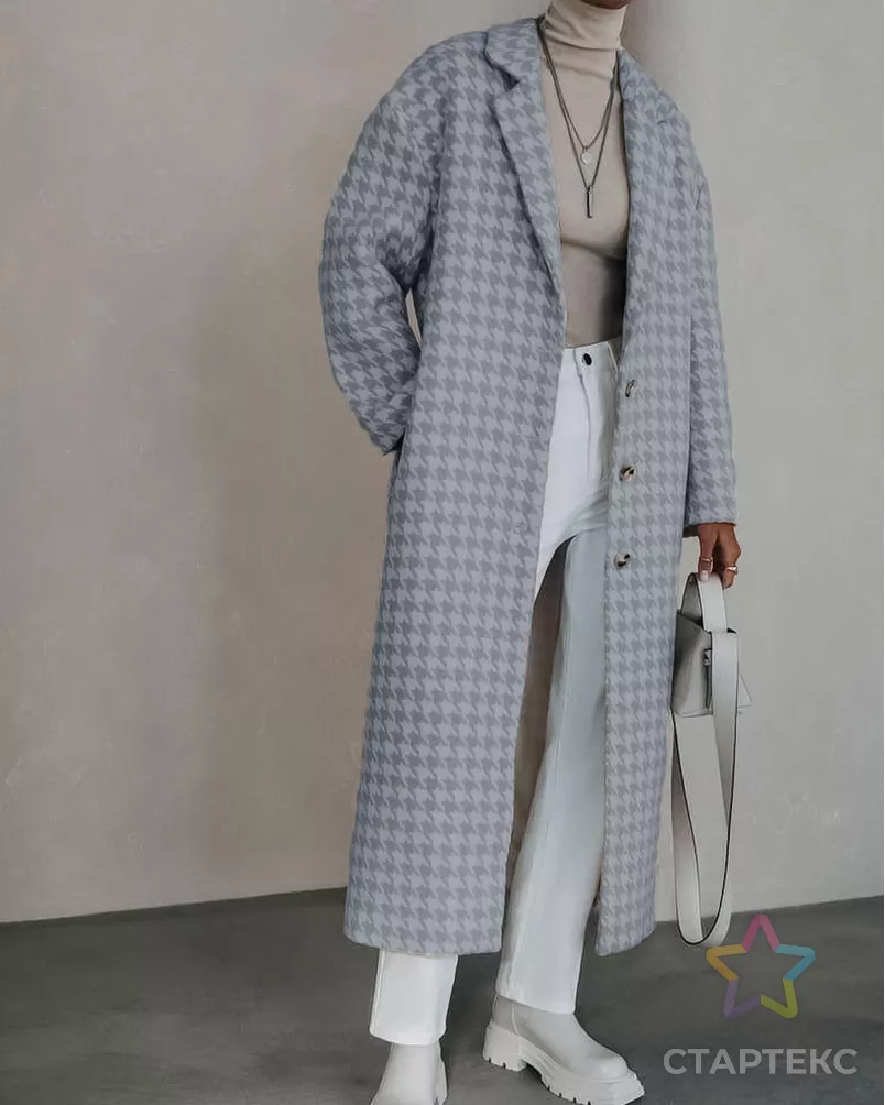 Пальтовая принт Гусиная Лапка арт. ПТ-146-1-22223.001 - рис. 3