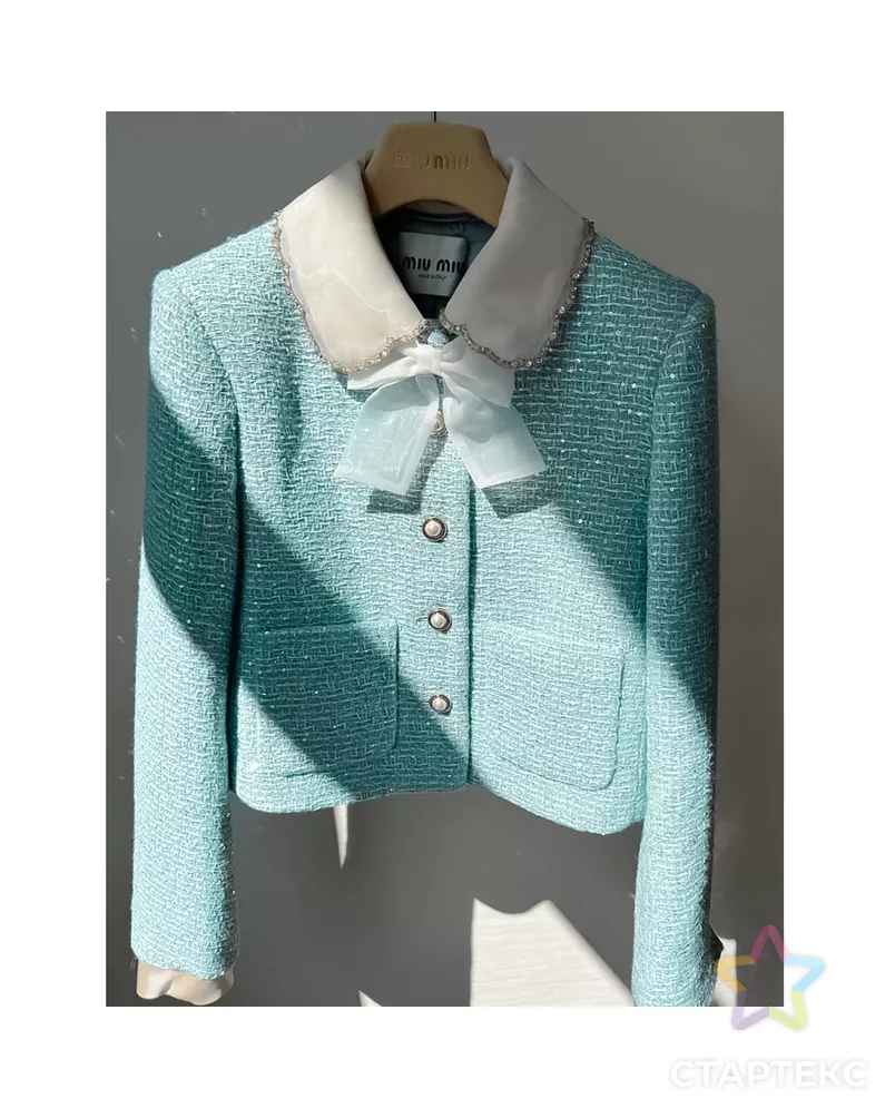 Букле с люрексом  "Одри" арт. БК-516-4-24598.004 - рис. 2