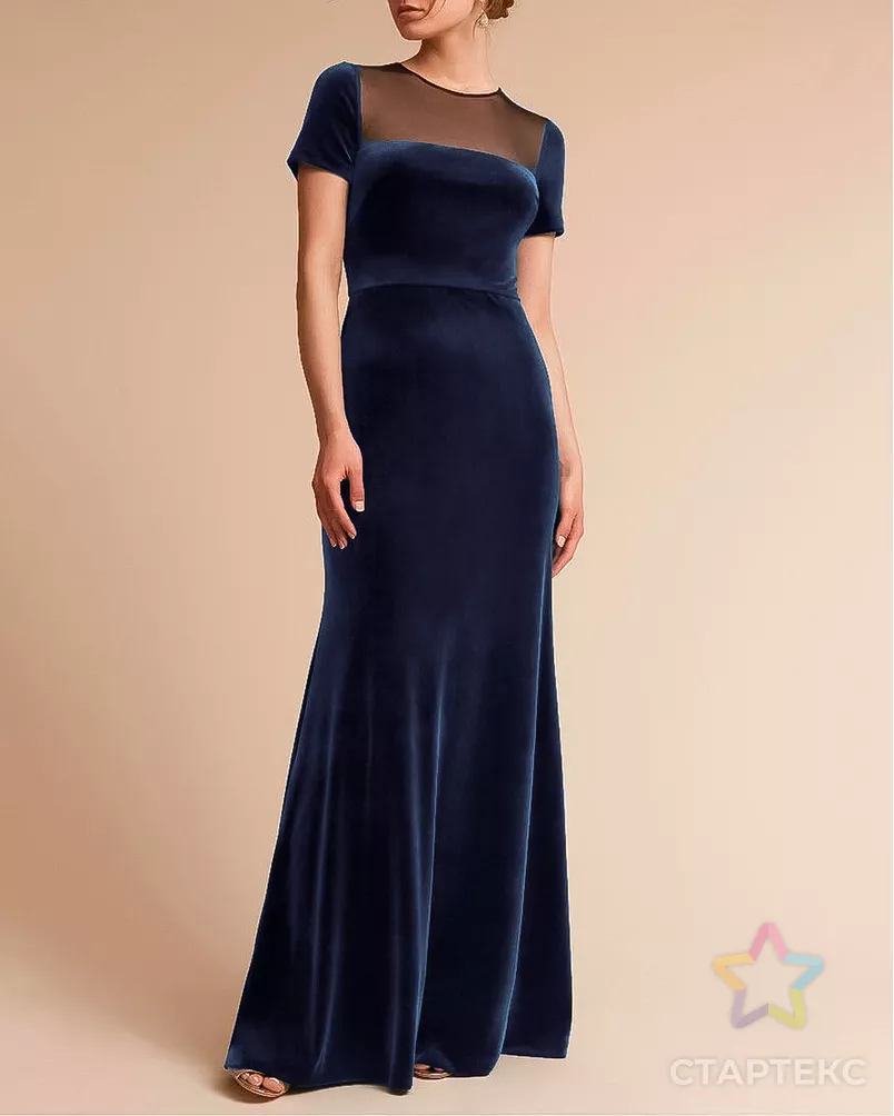 Бархат стрейч 280 гр/м.кв. арт. БО-26-5-26426.008 - рис. 2