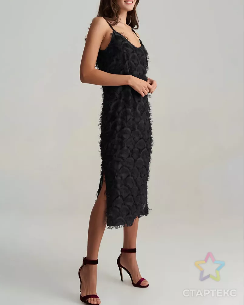 Органза махрушка круги арт. ОР-34-1-20335.001 - рис. 2