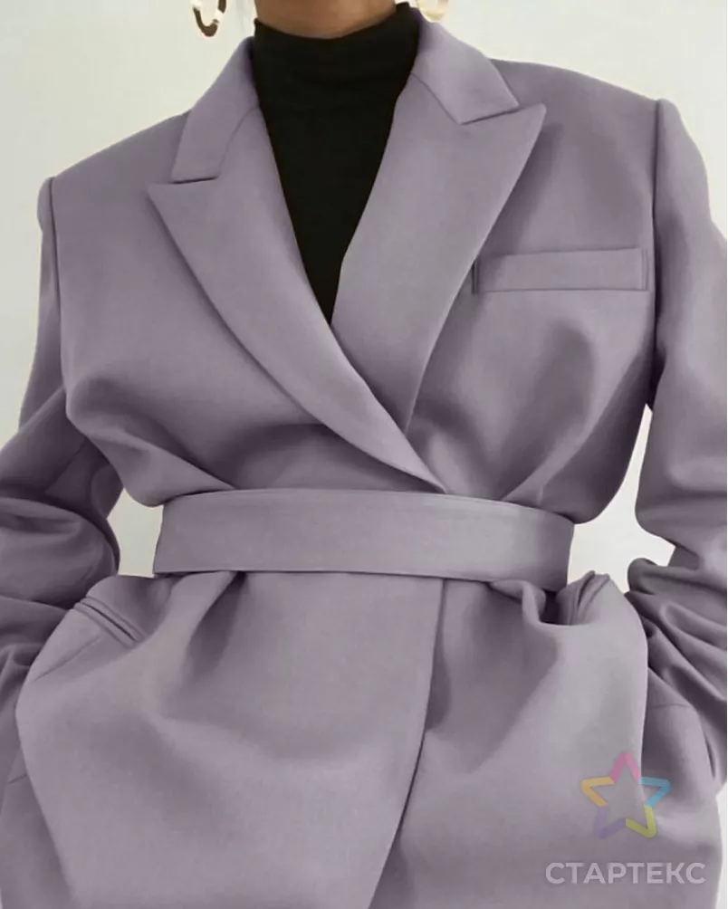 Костюмная стрейч "Сутинг" арт. КО-55-119-9211.106 - рис. 3