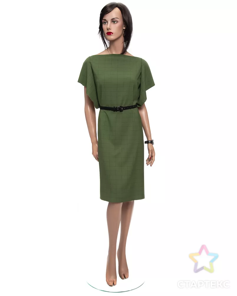 Креп "Булгари" клетка арт. КРП-99-4-20672.004 - рис. 7