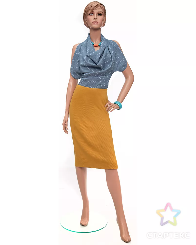 Джинс "Тенсел" горох 0.2см арт. ДЖП-131-7-20562.024 - рис. 7