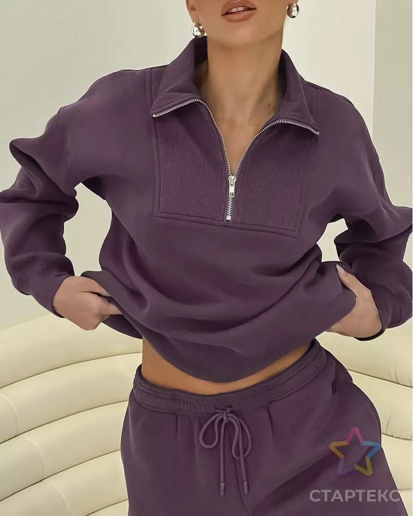 Футер 2-х нитка 215гр/м.кв. арт. ТДП-482-25-20652.021 - рис. 2