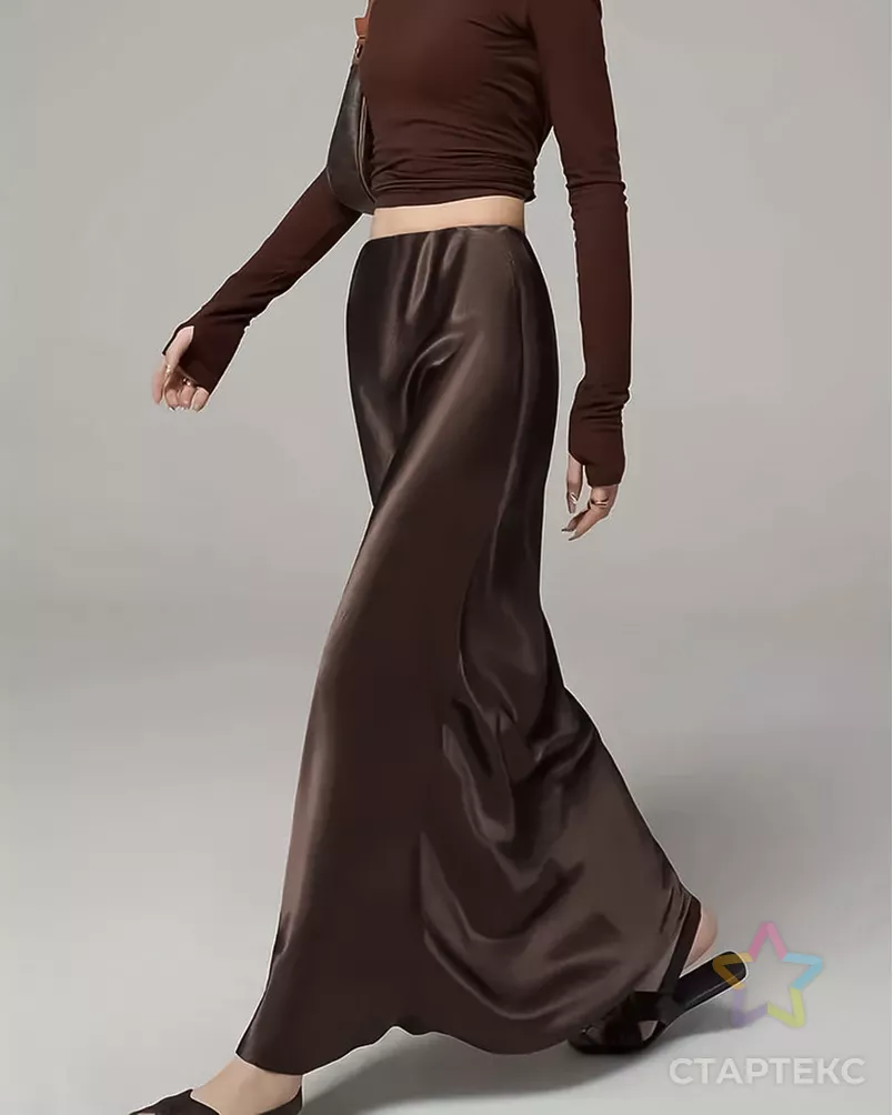 Атлас стрейч "Лаванда" арт. АО-12-43-20164.041 - рис. 1