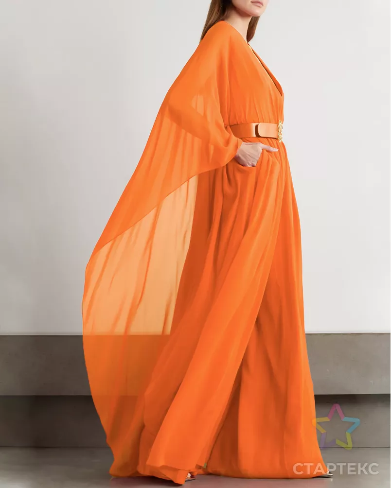 Креп-шифон "Азели" арт. ШО-39-85-8820.077 - рис. 2