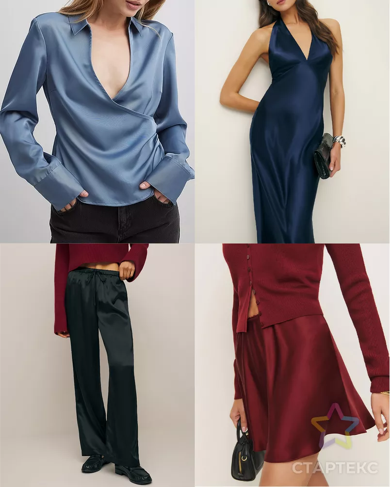 Атлас стрейч "Марио" арт. АО-8-73-5446.090 - рис. 4