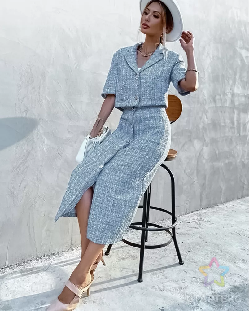 Костюмное букле "Розмари" арт. БК-523-3-24582.003 - рис. 3