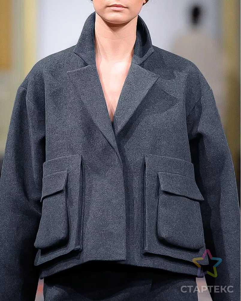 Пальтовая на трикотаже арт. ПТ-389-1-25698.001 - рис. 2