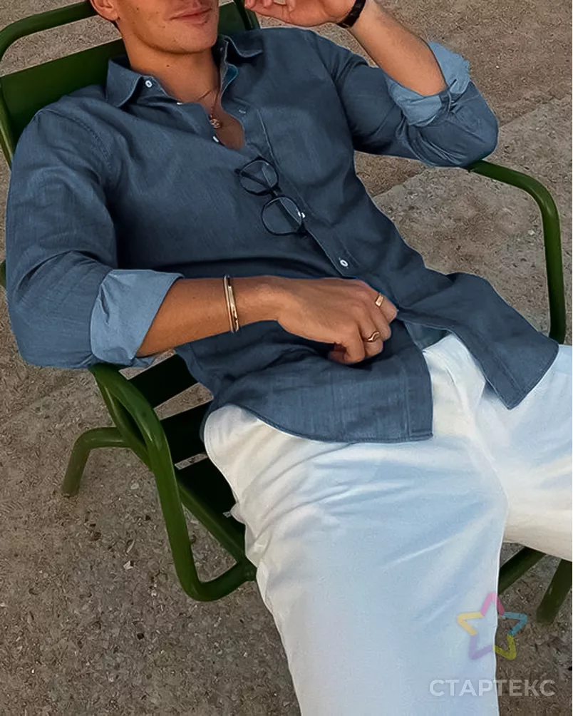 Джинс рубашечный арт. ДЖР-3-4-26899.004 - рис. 2