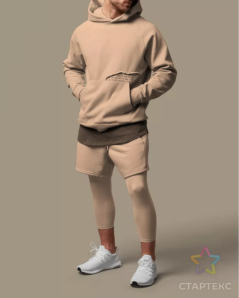 Футер 3-х нитка с начёсом 30/70/10, 340 гр/м.кв. арт. ТФТ-58-26-26458.026 - рис. 2