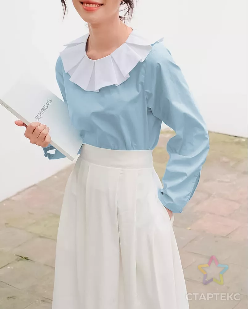 Поплин стрейч "BLANCA" арт. ППП-162-7-23580.007 - рис. 2