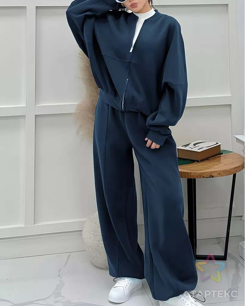 Футер 3-х нитка "барашек" (интерсофт) 330 гр/м.кв. арт. ТФТ-51-3-26265.003 - рис. 2