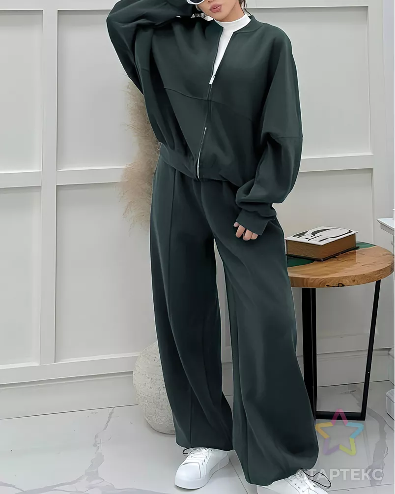 Футер 3-х нитка "барашек" (интерсофт) 330 гр/м.кв. арт. ТФТ-51-5-26265.005 - рис. 2