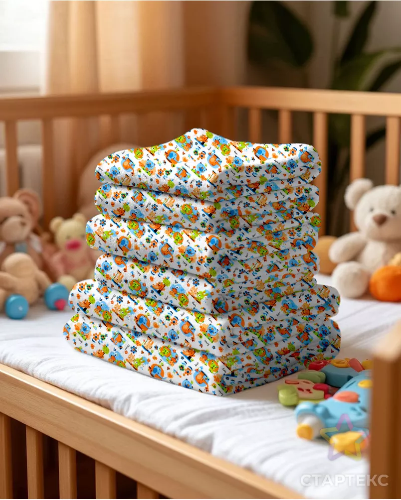 Фланель детская "Африка" арт. ФД90-176-1-1636.012 - рис. 5