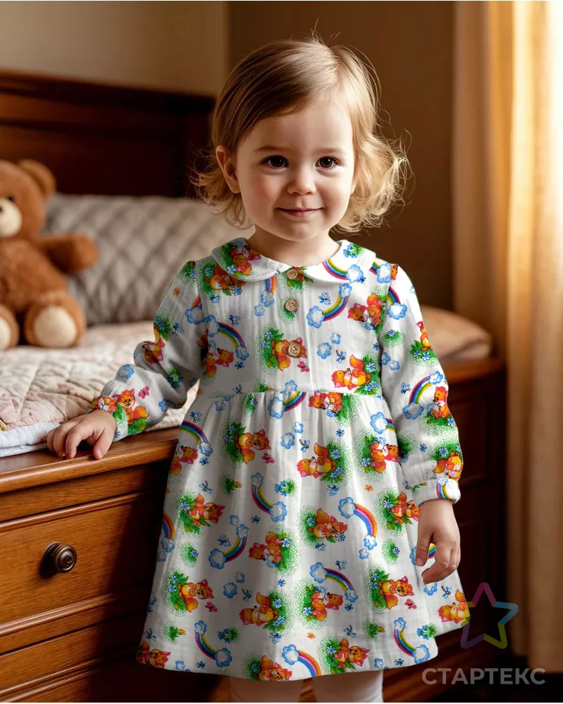 Фланель детская арт. ФД90-146-1-1636.001 - рис. 8