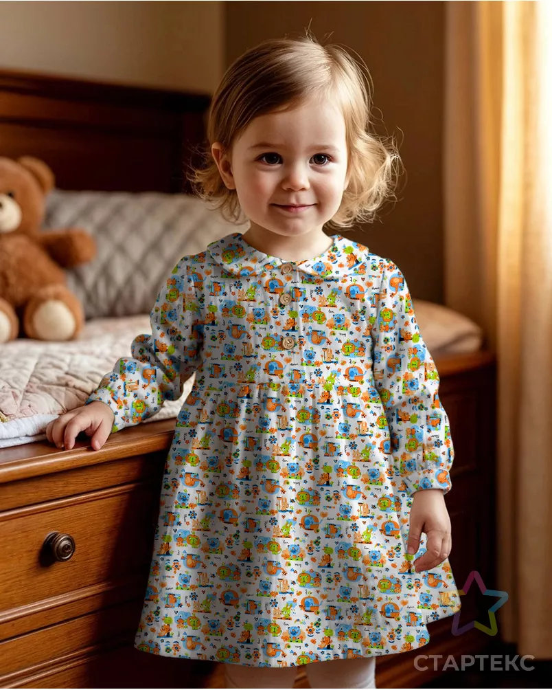 Фланель детская "Африка" арт. ФД90-176-1-1636.012 - рис. 8