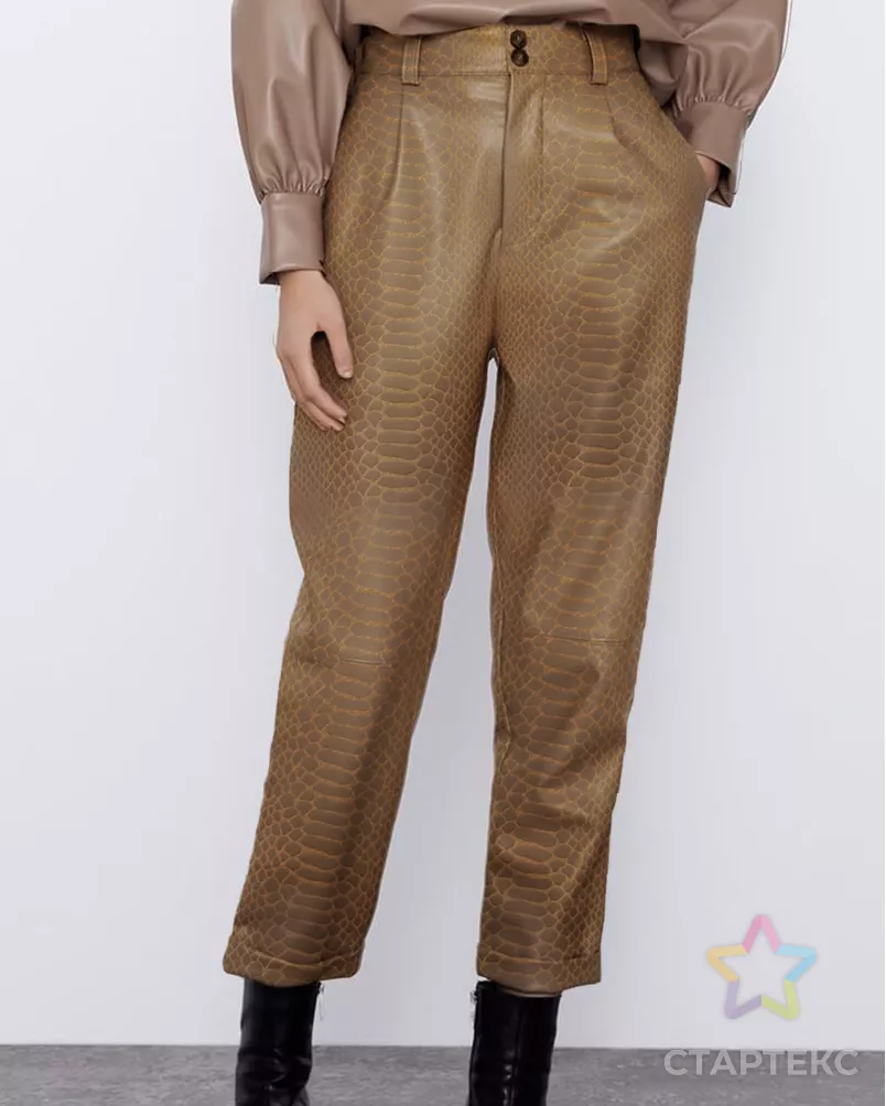 Замша на скубе "Рептилия" арт. ЗАМ-97-1-27103.001 - рис. 2