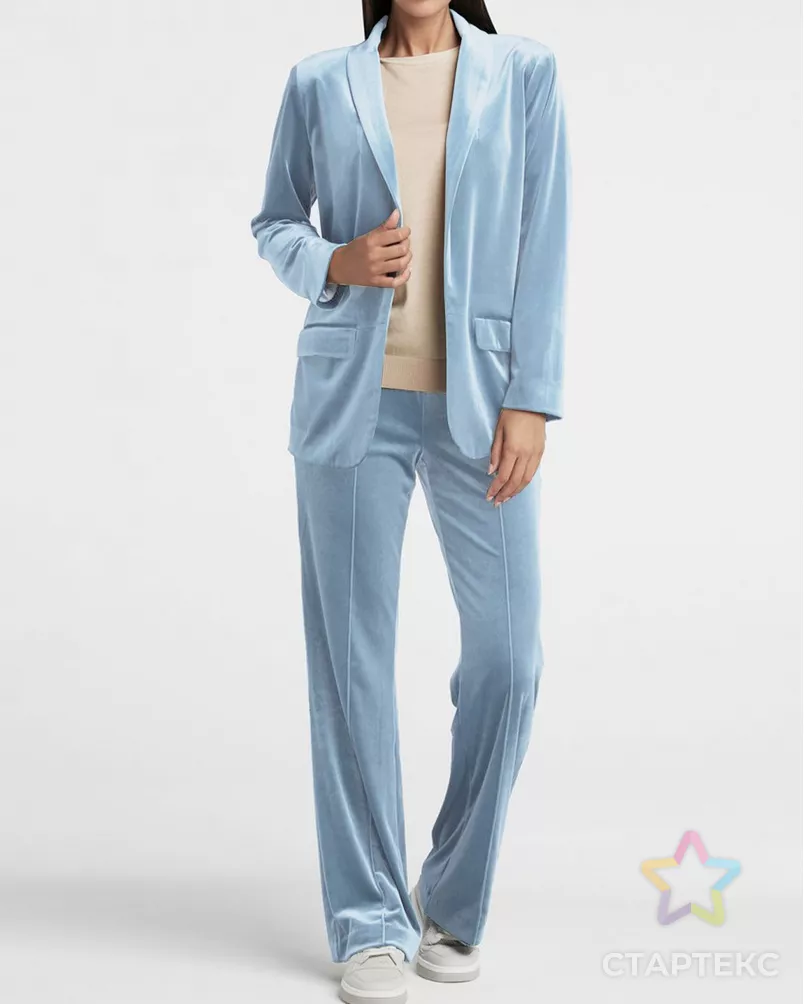 Велюр стрейч "Марсия" 260гр/м.кв. арт. ВЕЛ-12-26-14802.027 - рис. 2