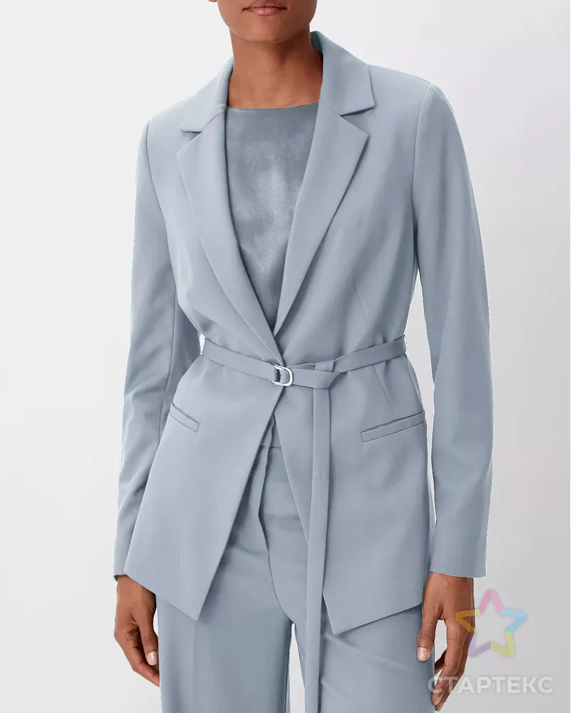 Костюмная стрейч "Сутинг" арт. КО-55-107-9211.095 - рис. 6