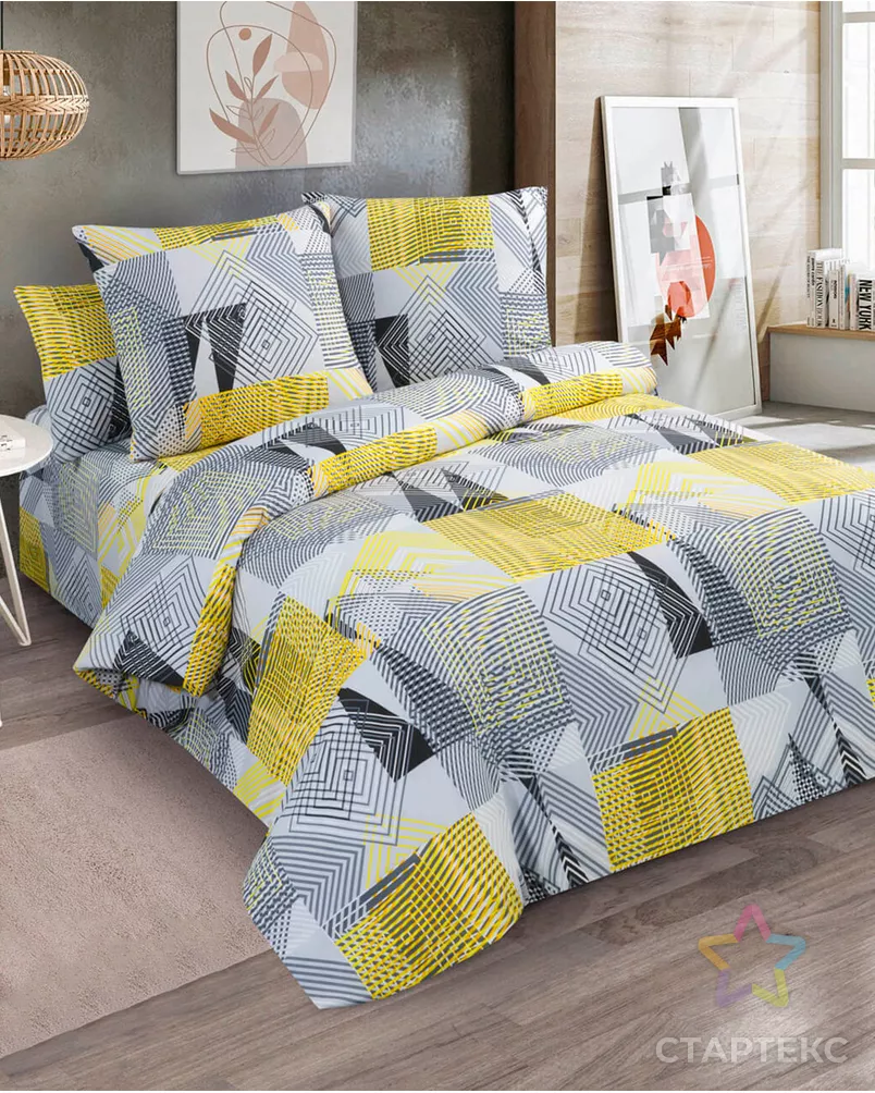 Графика (Бязь 220 см) арт. ХБ-1912-1-Б00519.015 - рис. 1