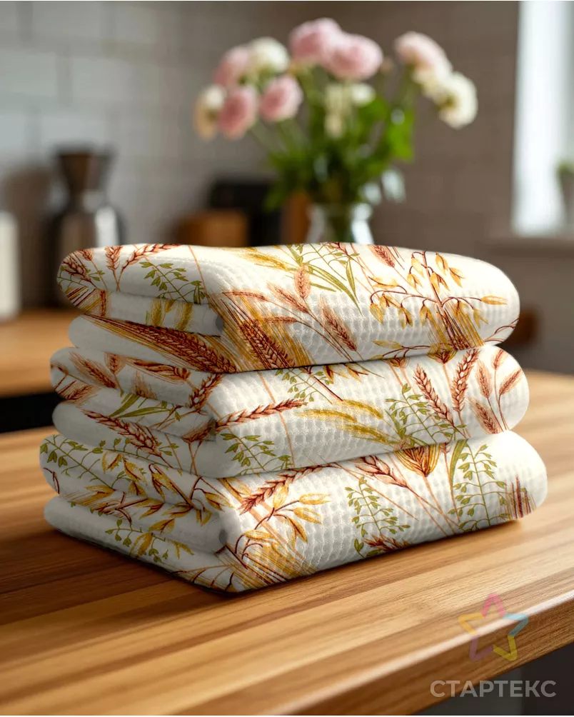 Колосок (Полотно вафельное 50 см) арт. ПВ50-416-1-0989.151 - рис. 8