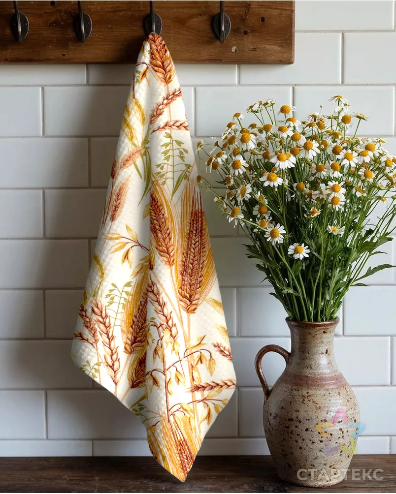 Колосок (Полотно вафельное 50 см) арт. ПВ50-416-1-0989.151 - рис. 6