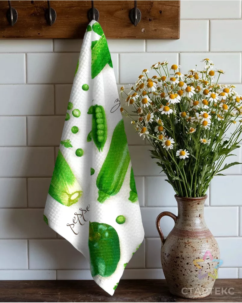 Полотно вафельное 50 см арт. ПВ50-225-1-0989.107 - рис. 5