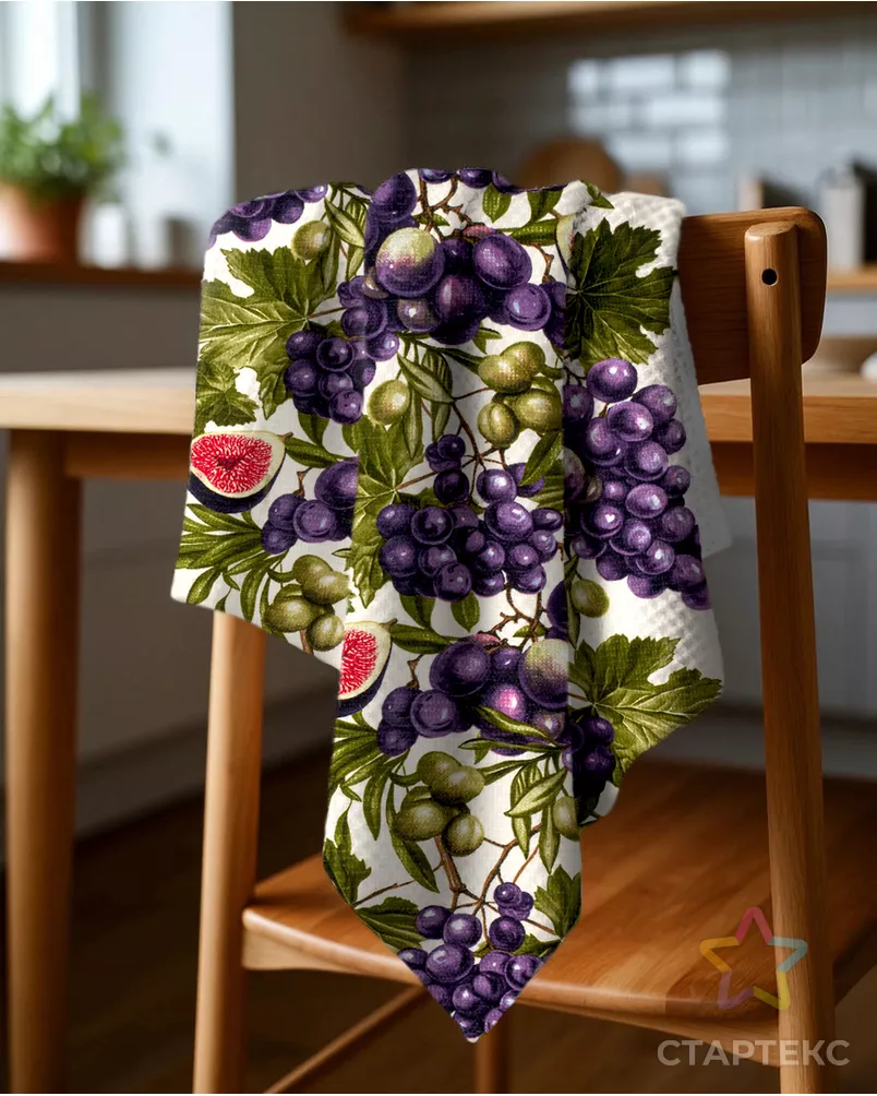 Сочные фрукты (полотно вафельное 50 см) арт. ПВ50-502-1-0989.171 - рис. 8