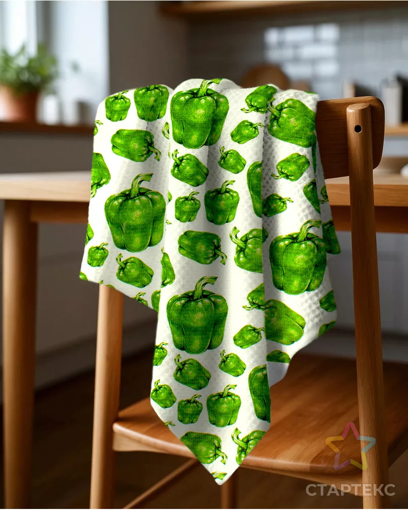 Сочный перец (Полотно вафельное 50 см) арт. ПВ50-459-1-0989.159 - рис. 8